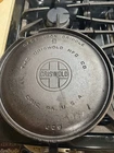 Griswold Cast Iron Griddle No. 9  609 A Erie Pa. U.S.A. 10 1/2 Inch Read Descr.