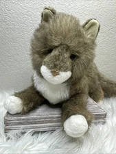 Douglas Cuddle Toy, Davey Maine Coon 2013 #287 FLAME TIPPED READ FAST SHIPPER
