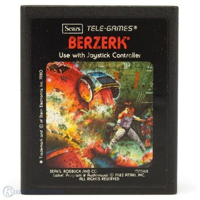 Atari 2600 - Berzerk #Picturelabel V2 mit OVP