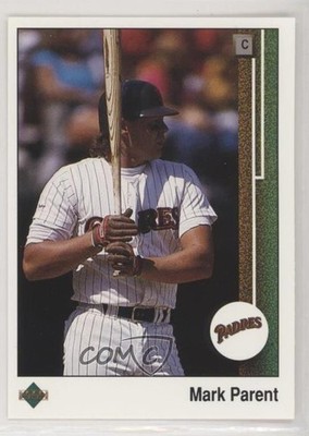 1989 Upper Deck Mark Parent #492 0c4