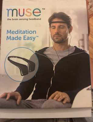 MUSE MU-02 Meditation Brain Sensing Headband Black Stress Relief Meditation