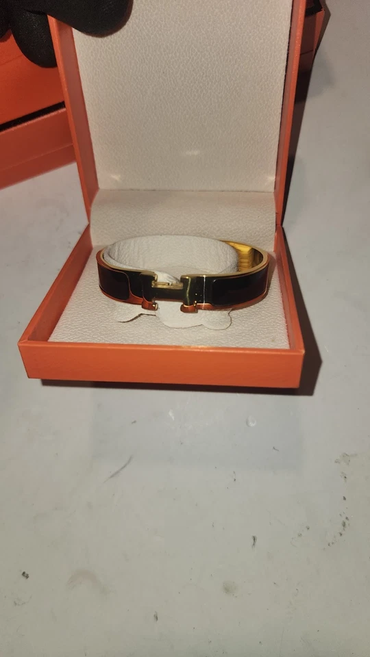 Pulsera Hermes Grande H sin etiquetas G2U Foto 2 de 4