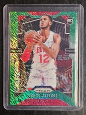 2019 20  Panini Prizm  Daniel Gafford RC  Green Shimmer /25 