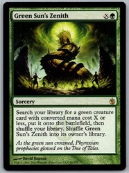 Green Sun's Zenith #81 Mirrodin Besieged