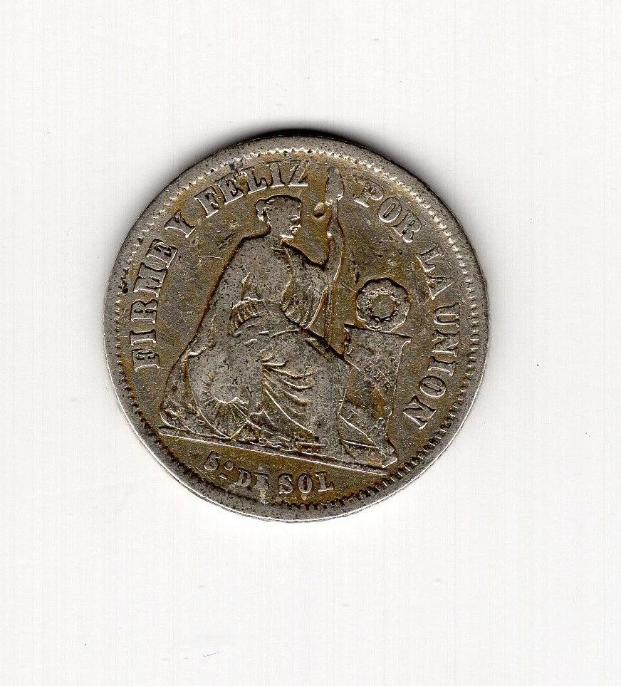 1866 Year Peruvian Coins for sale | eBay
