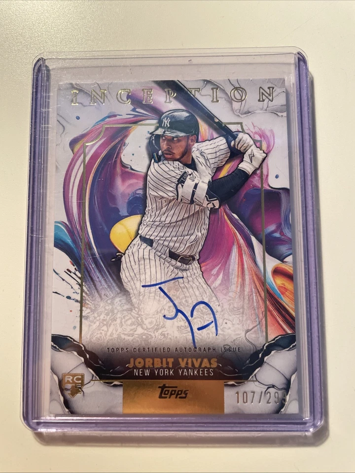 Jorbit Vivas Inception Rookie And Emerging Stars Auto /299 - Bild 1 von 2