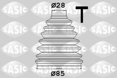 Sasic 1034 A84 – Asse Di Volante Anteriore Compatibile Con Peugeot 205 I E II, 1.0 – 1.9 GTI, Benzina E Diesel