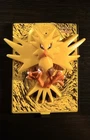 Pokemon The Movie Burger King Zapdos 3D Card Nintendo Vintage 2000 Toy