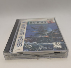SEALED P.T.O. PTO II Pacific Theater of Operations Sega Saturn 1996 NEW w/ Tears