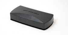 Black Magnetic Eraser - for Glass Dry-Erase Boards with Replaceable Felt