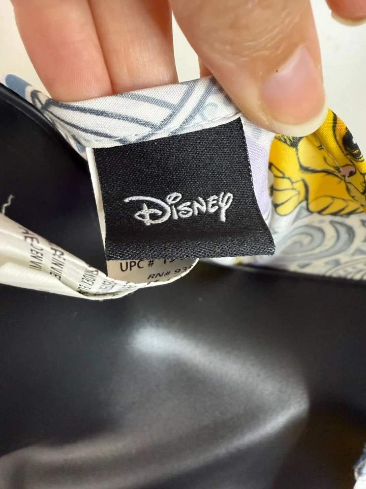 Disney женщин Король Лев Simba цветочный v-образным вырезом скраб Топ белый размер 3XL - Изображение 4 из 4