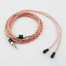 4 Core Litz Braided Earphone Cable 2pin for Etymotic ER6I ER4 ER4B ER4PT ER4S