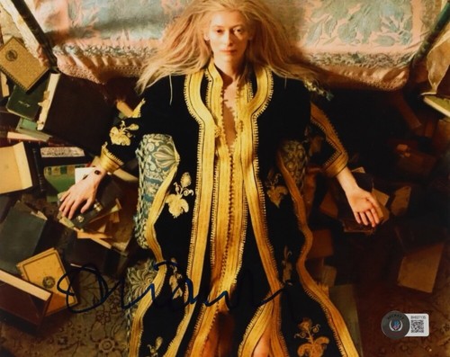 Tilda Swinton heiße Schauspielerin alt ein Doctor seltsam signiert 8x10 Foto Beckett E