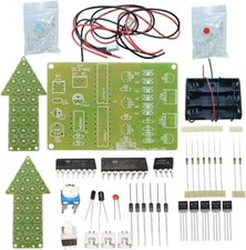 DIY Kit Warning Light LED Soldering Practice for School Learning Project