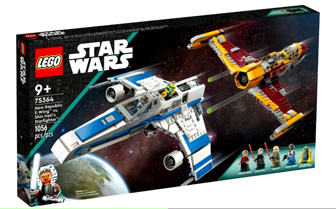 LEGO 75364 STAR WARS NEW REPUBLIC E-WING SHIN HATI'S STARFIGHTER