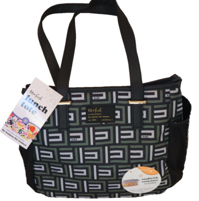 NEW Fit & Fresh Copley Lunch Kit - Sage Monogram