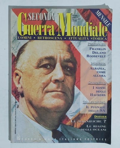 74768 Seconda Guerra Mondiale a.1 n.1 1997 - F.D.Roosevelt - Albania - Imagen 1 de 6