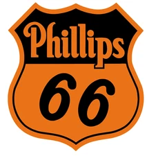 Phillips 66 Oil Gas sticker ORANGE Vinyl Decal |10 Sizes!! with TRACKING