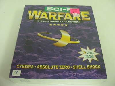 Sci-fi Warfare 5-Star Game Collection PC - Cyberia, Absolute Zero, Shell Shock