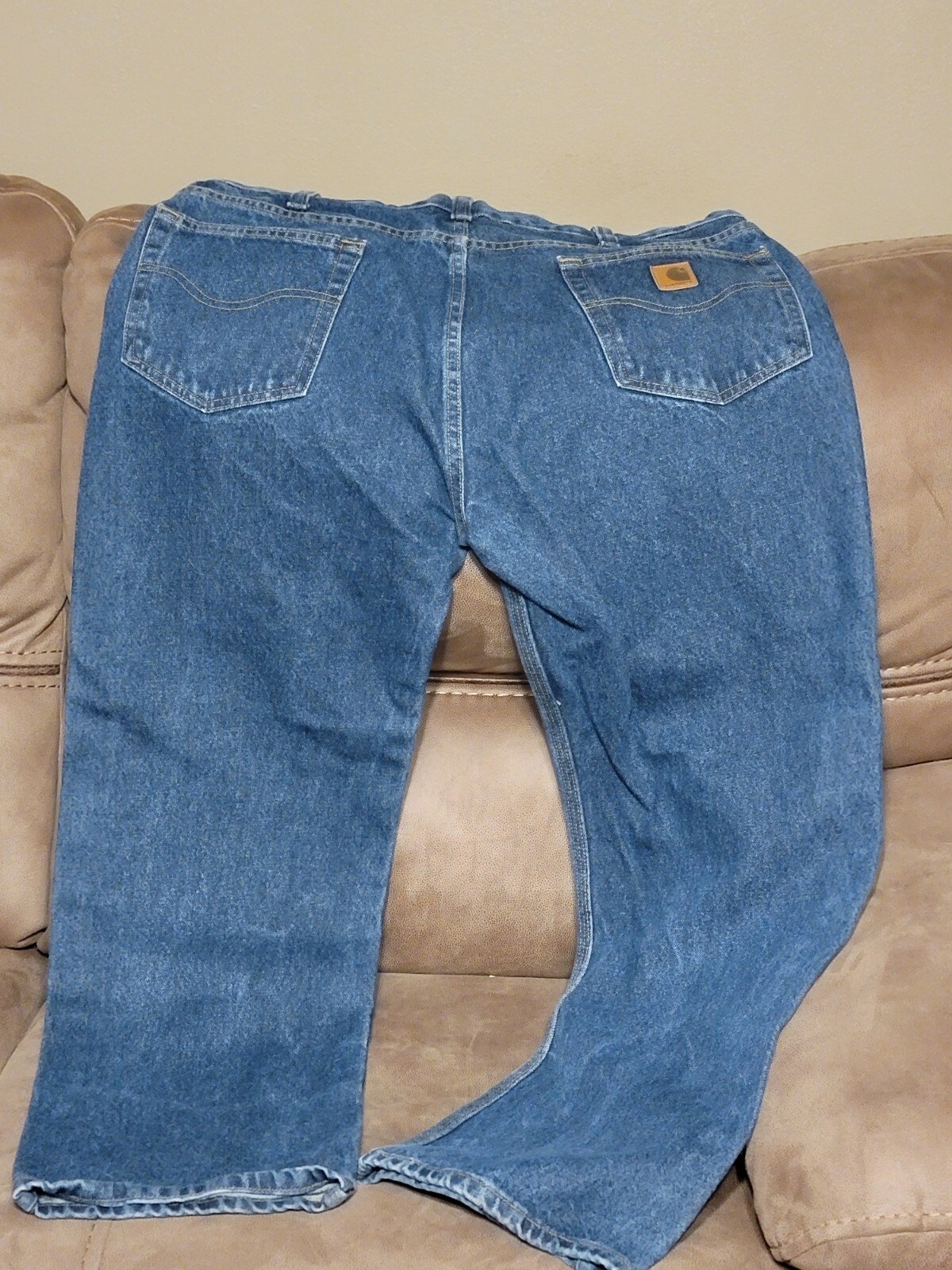 Mens 38×30 Carhartt B460DVB 5Pocket Jeans Gem