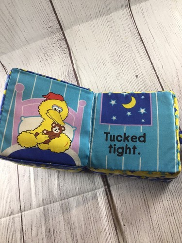 Soft Play Good Night Big Bird Cloth Book Block Baby Toddler Toy Sesame Street - Picture 9 of 10