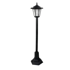 LED Garden Lights Lamp Post Solar Powered Lantern Patio Pathway Walkway Outdoor