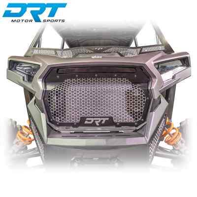 Polaris Rzr Custom Radiator Protection DRT Aluminum Mesh Grill Radiator Guard Polaris RZR XP XP 4 1000 2024 ...