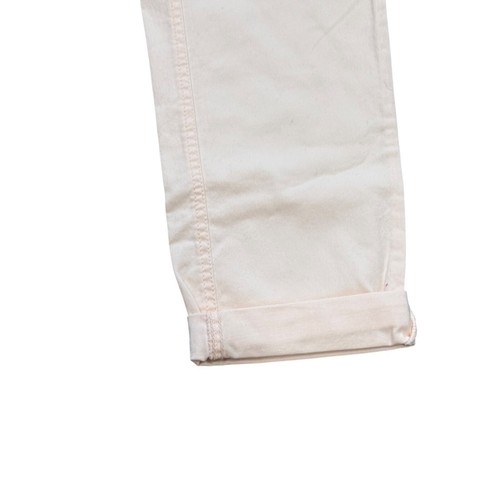 Pantalones al tobillo ajustados Loft para mujer Marisa talla 4 rosa claro mezcla de algodón nuevos - Imagen 9 de 10