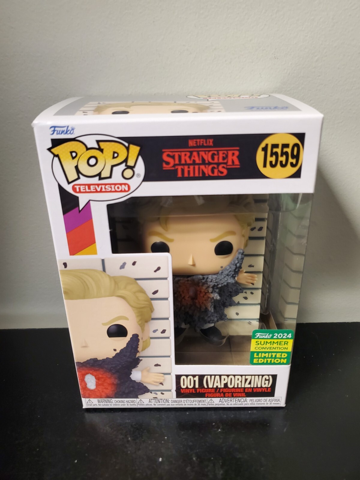 Funko Pop Stranger Things 001 Vaporizing Summer Convention 2024 Exclusive #1559