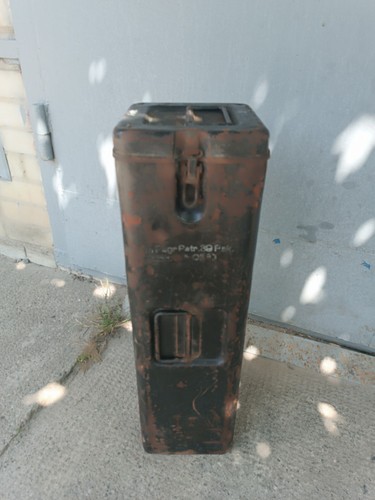 WW2 WWII scatola tedesca 5 cm Pak.38 et Kw.K.39 WEHRMACHT ORIGINALE - Foto 10 di 13