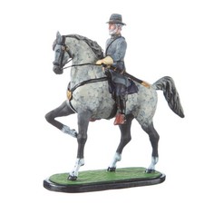 Tin Toy Soldier US Civil war Confederates General Robert Lee mounted CW13