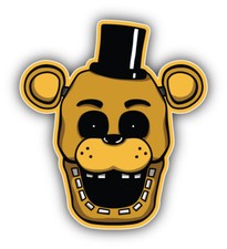 Five Nights At Freddy's Cartoon Sticker Bumper Decal - ''SIZES''
