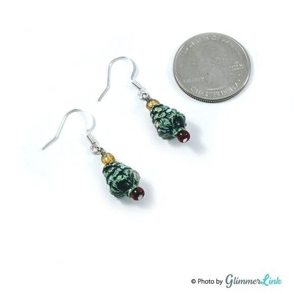 Pendientes colgantes de cerámica para árbol de Navidad Foto 3 de 4