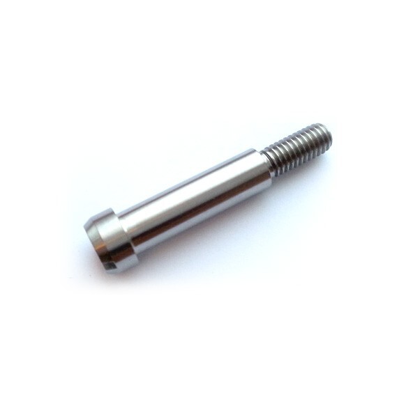 YZF R1 TITANIUM lever pivot pin and M6 flange nut. 2CR-2589F-00 (2015 ...