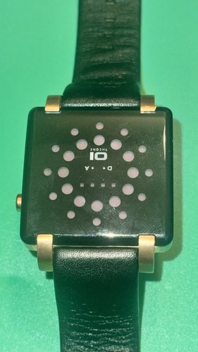 Men's BINARY Watch 01 THE ONE "Gamma Ray" Black #5 - Picture 12 of 14