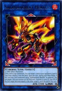 Salamangreat Heatleo - SOFU-EN040 - Rare - Unlimited Edition x3 - Near Mint