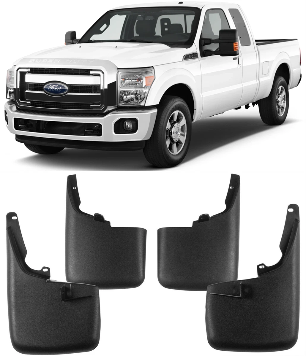 New OEM Set Splash Guards Mud Flaps For 2011 2016 Ford F250 F350 Super Duty