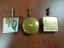 r288 Vintage Mini Brass Pocket Ashtray (Please Read the Description)