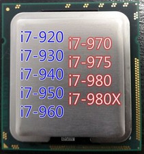 CPU Intel Core i7-920 i7-930 i7-940 i7-950 i7-960 i7-970 i7-975 i7-980 i7-980X