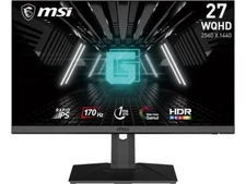 MSI 27" Gaming Monitor 1ms 170Hz (2560x1440) QHD Rapid IPS G-Sync HDR