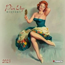 Tushita Pin Up History  2023 Wall Calendar The Art of Joy From Germany  New NIS