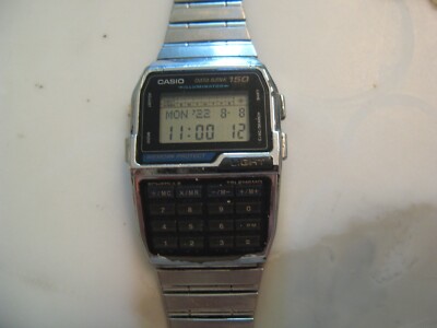 vintage CASIO Calculator data bank 150 DBC-1500 1477 LCD vintage CASIO Calculator data bank 150 DBC-1500 1477 LCD