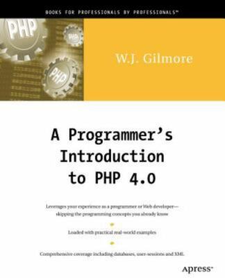 A Programmer's Introduction to PHP 4.0 W.J. Gilmore paperback Used - Like New