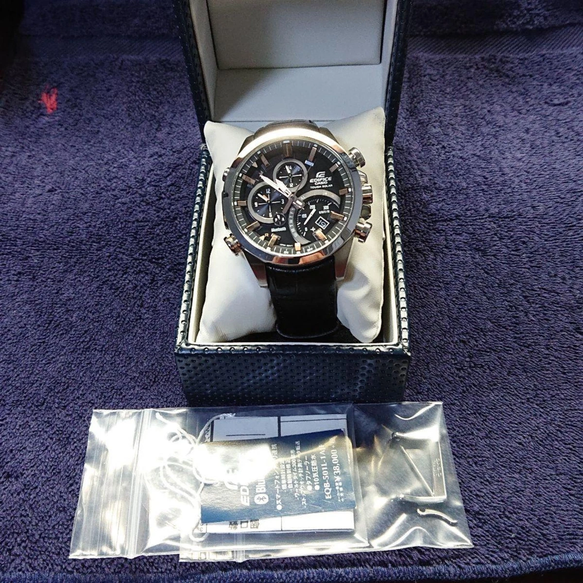CASIO EDIFICE BLUETOOTH Solar Watch eBay