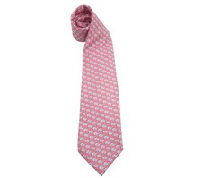 VINEYARD VINES Fish Flag print silk tie