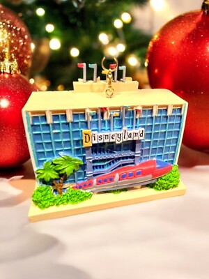 Disney 2024 Mickey Minnie Disneyland Hotel & Monorail Christmas