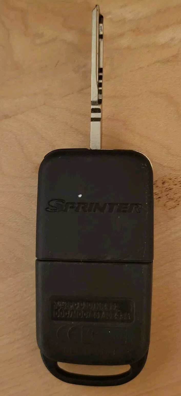 OEM DODGE FREIGHTLINER MERCEDES SPRINTER KEY FOB TWO BUTTONS KR55