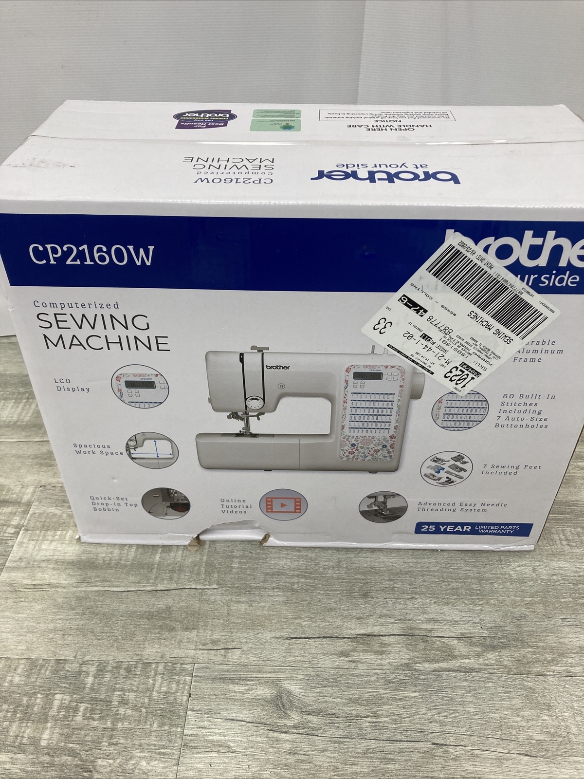 Brother CP2160W sewing machine New eBay