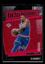 2019 Panini Status #15 RJ Barrett Rookie New Beginnings Red  Mint+ New
