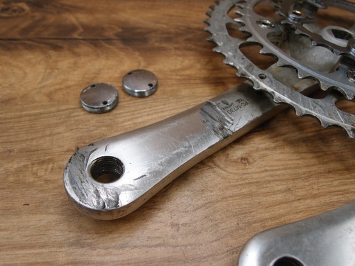 1991 crankset Shimano Deore XT FC-M730 VIA Japan 24/36/46 Shimano SG T 175 mm - Picture 6 of 18